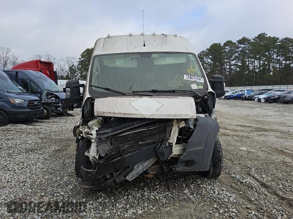 2018 Ram ProMaster Cargo with VIN 3C6URVHG9JE116951, listed as a Copart auction lot 42162025 with Not Provided miles and Clean Title. Bid and sale history available at DreamBid. Image 5.