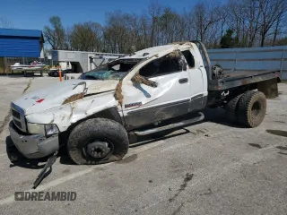 2001 Dodge 3500 z VIN 1B7MF33651J202734, wystawiony jako Copart lot #52946875 z przebiegiem Nie podano mil oraz Szkoda całkowita • Salvage title. Historia ofert i sprzedaży dostępna na DreamBid. Obrazek 1.