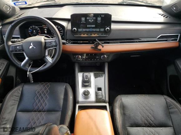 2022 Mitsubishi Outlander SEL with VIN JA4J3VA84NZ091753, listed as a Copart auction lot 53292355 with 50,586 mi miles and Salvage Title. Bid and sale history available at carsss.com. Image 8.
