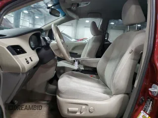2014 Toyota Sienna LE AAS с VIN 5TDKK3DC9ES444474, выставлен на аукционе Copart как лот 54336055 с пробегом 184 180 миль миль и Списание • Salvage title. История ставок и продаж доступна на DreamBid. Изображение 7.