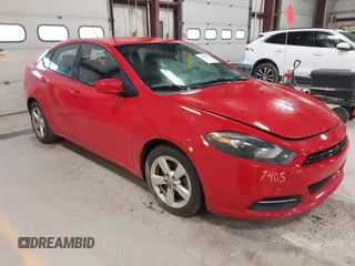 2016 Dodge Dart SXT with VIN 1C3CDFBB6GD616098, listed as a IAAI auction lot 41937405 with 132,420 mi miles and . Bid and sale history available at carsss.com. Image 1.