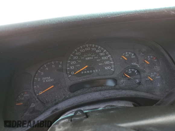 2003 Chevrolet Silverado 1500 Work Truck z VIN 1GCEC14X45Z194724, wystawiony jako Copart lot #64786374 z przebiegiem Nie podano mil oraz Szkoda całkowita • Salvage title. Historia ofert i sprzedaży dostępna na DreamBid. Obrazek 9.