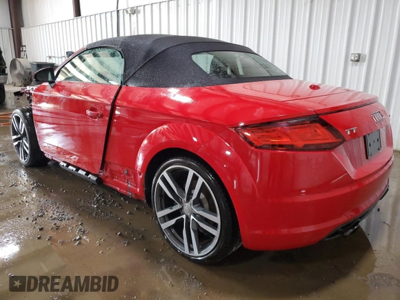 2018 Audi TT Roadster with VIN TRUT5CFV2J1000151, listed as a Copart auction lot 61165715 with 45,999 mi miles and Salvage title. Bid and sale history available at DreamBid. Image 2.
