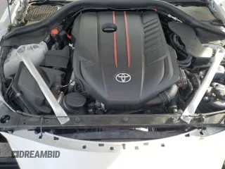 2023 Toyota GR Supra 3.0 with VIN WZ1DB0G00PW055929, listed as a Copart auction lot 76407574 with 16,889 mi miles and Salvage Title. Bid and sale history available at carsss.com. Image 11.