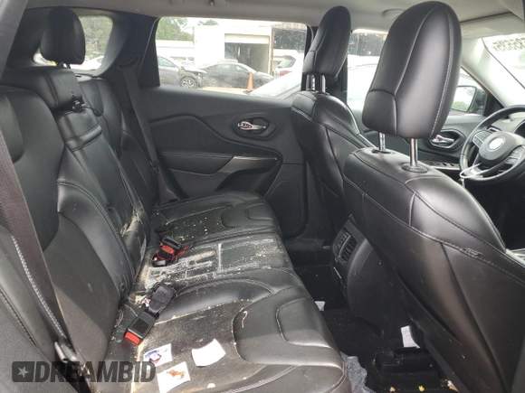 2019 Jeep Cherokee Latitude Plus with VIN 1C4PJLLB4KD344520, listed as a Copart auction lot 54535535 with 121,277 mi miles and Salvage Title. Bid and sale history available at DreamBid. Image 10.