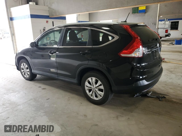 2012 Honda CR-V EX-L with VIN 5J6RM4H74CL003551, listed as a Copart auction lot 51602295 with 84,730 mi miles and Salvage Title. Bid and sale history available at carsss.com. Image 2.