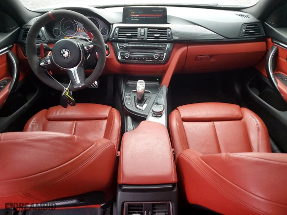 2017 BMW 4 Series 440i xDrive with VIN WBA4E5C57HG188927, listed as a Copart auction lot 78727894 with 93,881 mi miles and Salvage Title. Bid and sale history available at carsss.com. Image 8.