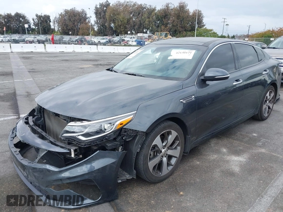 2020 Kia Optima LX with VIN 5XXGT4L38LG419204, listed as a IAAI auction lot 42130121 with 46,237 mi miles and . Bid and sale history available at carsss.com. Image 2.