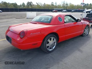 2002 Ford Thunderbird Hardtop Premium with VIN 1FAHP60A02Y130882, listed as a IAAI auction lot 41911737 with 18,521 mi miles and . Bid and sale history available at DreamBid. Image 4.