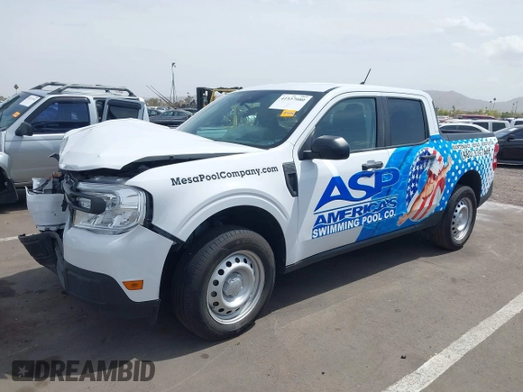 2023 Ford Maverick XL with VIN 3FTTW8E3XPRA79894, listed as a IAAI auction lot 41937080 with 26,650 mi miles and . Bid and sale history available at DreamBid. Image 17.