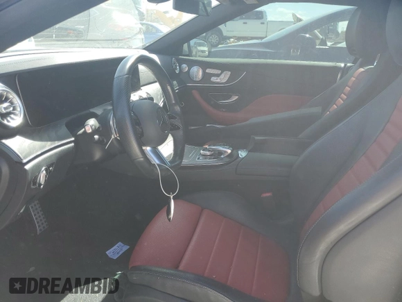 2021 Mercedes-Benz E 450 with VIN W1K1K5JB3MF145957, listed as a Copart auction lot 76880984 with Not provided miles and Non repairable. Bid and sale history available at DreamBid. Image 7.