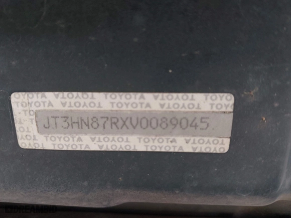 1997 Toyota 4Runner Limited with VIN JT3HN87RXV0089045, listed as a IAAI auction lot 42057640 with 252,893 mi miles. Bid and sale history available at carsss.com. Image 9.