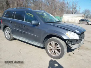 2011 Mercedes-Benz GL-Class GL 450 with VIN 4JGBF7BE3BA682308, listed as a IAAI auction lot 41729779 with 129,771 mi miles. Bid and sale history available at carsss.com. Image 1.