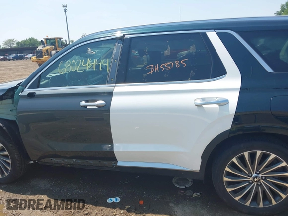 2023 Hyundai Palisade Calligraphy z VIN KM8R74GE4PU590391, wystawiony jako IAAI lot #42475508 z przebiegiem 38 015 mil mil oraz . Historia ofert i sprzedaży dostępna na DreamBid. Obrazek 15.