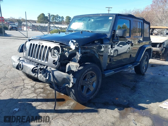 2016 Jeep Wrangler Unlimited Sport with VIN 1C4BJWDG1GL226069, listed as a IAAI auction lot 41003276 with 88,015 mi miles and . Bid and sale history available at DreamBid. Image 2.