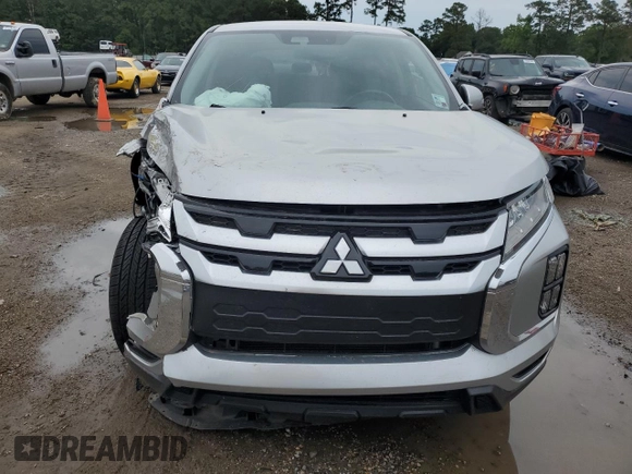 2021 Mitsubishi Outlander SE with VIN JA4APVAU3MU025935, listed as a Copart auction lot 57871655 with 63,451 mi miles and Salvage title. Bid and sale history available at DreamBid. Image 5.