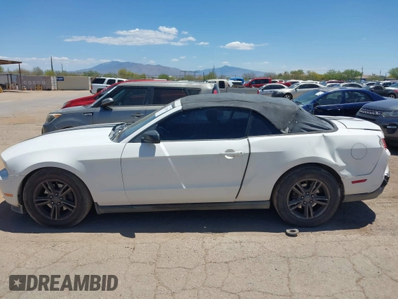 2012 Ford Mustang V6 with VIN 1ZVBP8EM3C5254496, listed as a IAAI auction lot 42211890 with 192,960 mi miles and . Bid and sale history available at DreamBid. Image 14.