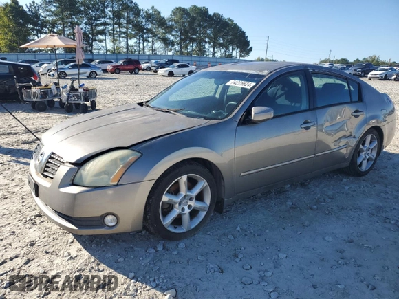 2004 Nissan Maxima SE with VIN 1N4BA41E14C929275, listed as a Copart auction lot 74275624 with 135,549 mi miles and Salvage Title. Bid and sale history available at DreamBid. Image 1.