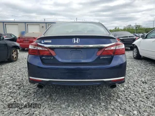 2016 Honda Accord Sport z VIN 1HGCR2F5XGA152794, wystawiony jako Copart lot #57497145 z przebiegiem 88 689 mil mil oraz Szkoda całkowita • Salvage title. Historia ofert i sprzedaży dostępna na DreamBid. Obrazek 6.