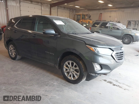 2018 Chevrolet Equinox LT z VIN 3GNAXJEV5JS569101, wystawiony jako IAAI lot #42055496 z przebiegiem 173 494 mil mil oraz . Historia ofert i sprzedaży dostępna na DreamBid. Obrazek 1.