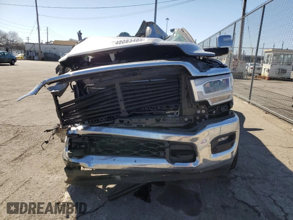2024 Ram 3500 Laramie with VIN 3C63RRJL5RG371798, listed as a Copart auction lot 48083485 with 69,285 mi miles and Salvage Title. Bid and sale history available at carsss.com. Image 5.