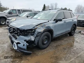 2023 Honda CR-V Sport Touring with VIN 2HKRS6H9XPH208925, listed as a Copart auction lot 46083575 with 63,658 mi miles and Salvage Title. Bid and sale history available at DreamBid. Image 1.