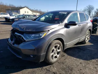 2019 Honda CR-V EX with VIN JHLRW2H54KX016541, listed as a Copart auction lot 70345742 with 42,836 mi miles. Bid and sale history available at carsss.com. Image 1.