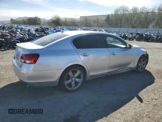 2007 Lexus GS 350 with VIN JTHBE96S870011702, listed as a Copart auction lot 48177065 with 254,722 mi miles and Salvage Title. Bid and sale history available at carsss.com. Image 3.