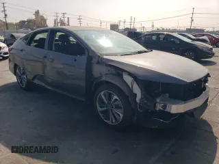 2019 Honda Clarity Plug-In Hybrid with VIN JHMZC5F16KC002203, listed as a Copart auction lot 75704694 with 55,639 mi miles and Salvage Title. Bid and sale history available at carsss.com. Image 4.