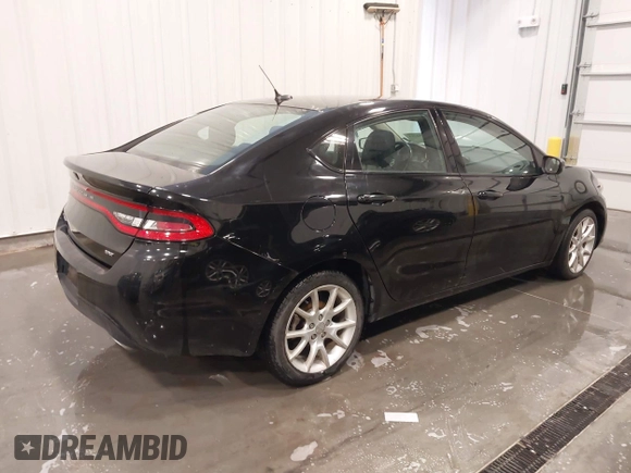 2013 Dodge Dart SXT with VIN 1C3CDFBA4DD294483, listed as a IAAI auction lot 41792715 with 100,821 mi miles. Bid and sale history available at carsss.com. Image 4.