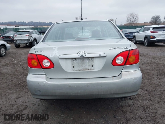2003 Toyota Corolla CE with VIN 2T1BR38E43C161235, listed as a IAAI auction lot 41471640 with 190,764 mi miles and . Bid and sale history available at DreamBid. Image 15.