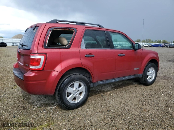 2008 Ford Escape XLT with VIN 1FMCU93Z78KD76481, listed as a Copart auction lot 49726265 with 143,379 mi miles and Salvage Title. Bid and sale history available at carsss.com. Image 3.