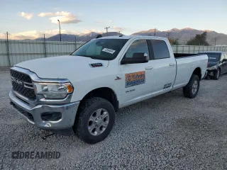 2022 Ram 3500 SLT with VIN 3C63R3HL8NG159507, listed as a Copart auction lot 76596464 with 72,501 mi miles and Salvage Title. Bid and sale history available at carsss.com. Image 1.