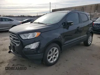2020 Ford EcoSport SE with VIN MAJ6S3GL6LC327856, listed as a Copart auction lot 45577905 with 79,701 mi miles and Salvage Title. Bid and sale history available at carsss.com. Image 1.