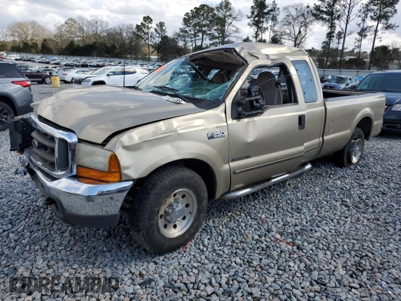2000 Ford F-250 XL with VIN 1FTNX20FXYEA39761, listed as a Copart auction lot 47416085 with 161,140 mi miles and Salvage title. Bid and sale history available at DreamBid. Image 1.