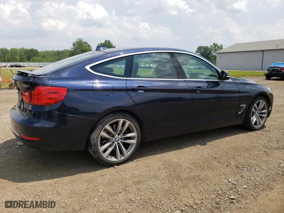 2016 BMW 3 Series Gran Turismo 335i xDrive with VIN WBA3X9C59GD869992, listed as a Copart auction lot 59460044 with 87,776 mi miles and Salvage Title. Bid and sale history available at carsss.com. Image 3.