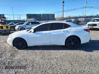 2020 Acura TLX w/Advance Pkg with VIN 19UUB3F82LA001709, listed as a Copart auction lot 50625785 with 81,311 mi miles and Salvage Title. Bid and sale history available at carsss.com. Image 14.