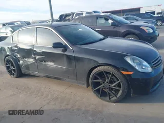 2005 Infiniti G35 with VIN JNKCV51E15M205962, listed as a IAAI auction lot 41386642 with 194,197 mi miles and . Bid and sale history available at DreamBid. Image 13.