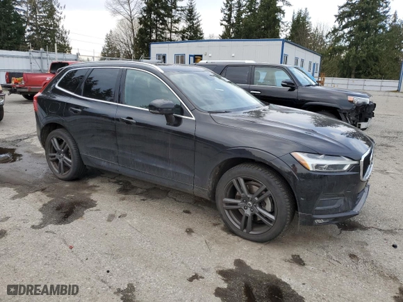 2018 Volvo XC60 Momentum with VIN YV4A22RK2J1020760, listed as a Copart auction lot 46124075 with 56,502 mi miles and Salvage Title. Bid and sale history available at carsss.com. Image 4.