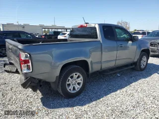 2022 Chevrolet Colorado 2WD LT with VIN 1GCHSCEN1N1106025, listed as a Copart auction lot 45968525 with 81,134 mi miles and Salvage Title. Bid and sale history available at carsss.com. Image 3.