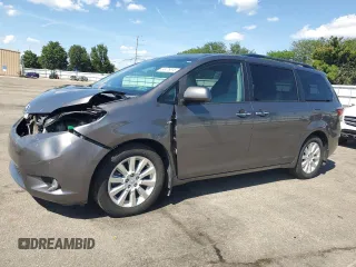 2016 Toyota Sienna Limited with VIN 5TDDK3DC0GS136248, listed as a Copart auction lot 63476815 with 131,970 mi miles and Salvage title. Bid and sale history available at DreamBid. Image 1.