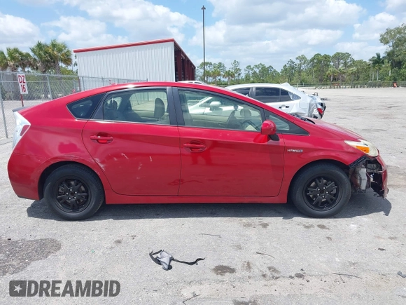 2012 Toyota Prius One with VIN JTDKN3DU3C1583462, listed as a IAAI auction lot 42083253 with 111,906 mi miles. Bid and sale history available at carsss.com. Image 13.