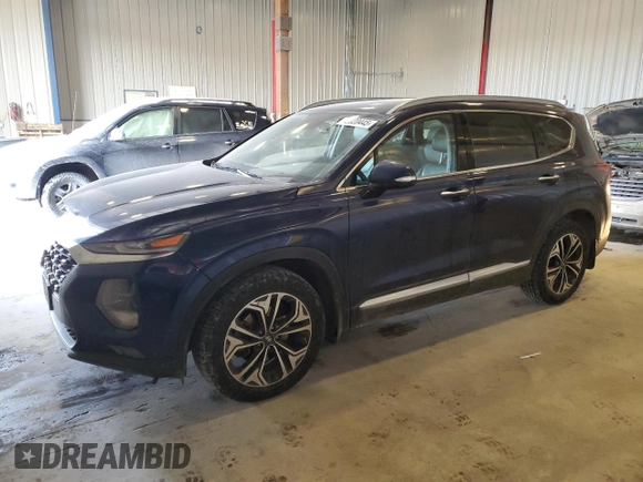 2020 Hyundai Santa Fe SEL with VIN 5NMS3CAA6LH181067, listed as a Copart auction lot 42020445 with 87,418 mi miles and Salvage Title. Bid and sale history available at carsss.com. Image 1.