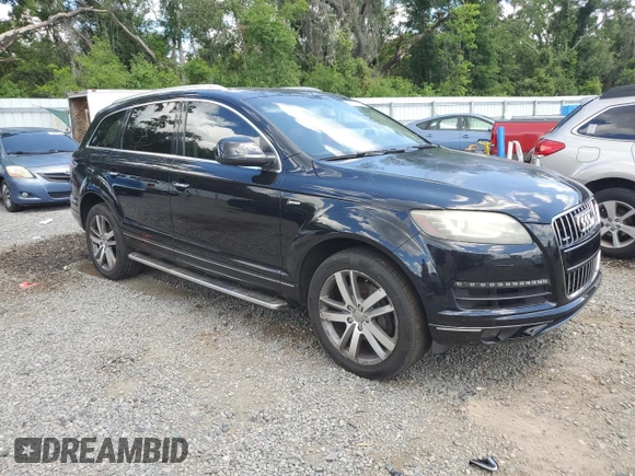 2015 Audi Q7 Premium Plus with VIN WA1LGAFE7FD005306, listed as a Copart auction lot 56751455 with 103,688 mi miles and Clean Title. Bid and sale history available at DreamBid. Image 4.