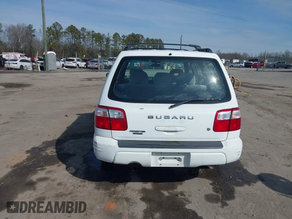 2001 Subaru Forester S w/Premium Pkg with VIN JF1SF65621H759426, listed as a IAAI auction lot 41577130 with 192,910 mi miles. Bid and sale history available at carsss.com. Image 16.