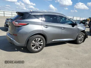 2018 Nissan Murano S with VIN 5N1AZ2MG8JN134672, listed as a Copart auction lot 50769395 with 104,217 mi miles and Salvage Title. Bid and sale history available at DreamBid. Image 3.