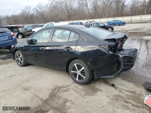 2019 Subaru Impreza Premium with VIN 4S3GKAD69K3605360, listed as a Copart auction lot 86604804 with 123,075 mi miles and Salvage Title. Bid and sale history available at carsss.com. Image 2.