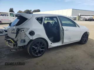 2013 Mazda 3 Mazdaspeed3 Touring with VIN JM1BL1L42D1815143, listed as a Copart auction lot 53360445 with 79,068 mi miles and Salvage title. Bid and sale history available at DreamBid. Image 3.
