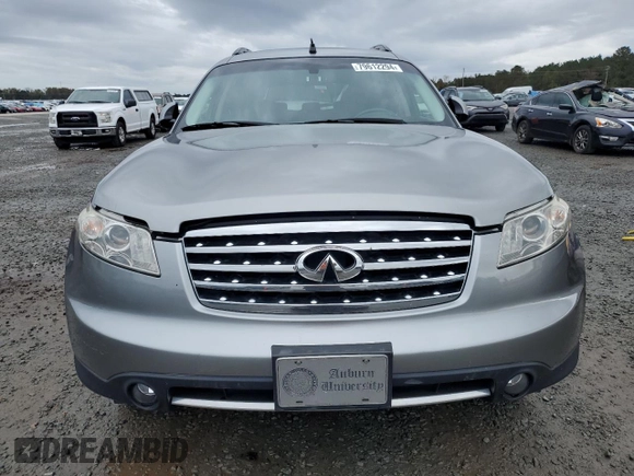 2006 Infiniti FX35 with VIN JNRAS08W06X206264, listed as a Copart auction lot 79612294 with 137,088 mi miles and Salvage Title. Bid and sale history available at carsss.com. Image 5.