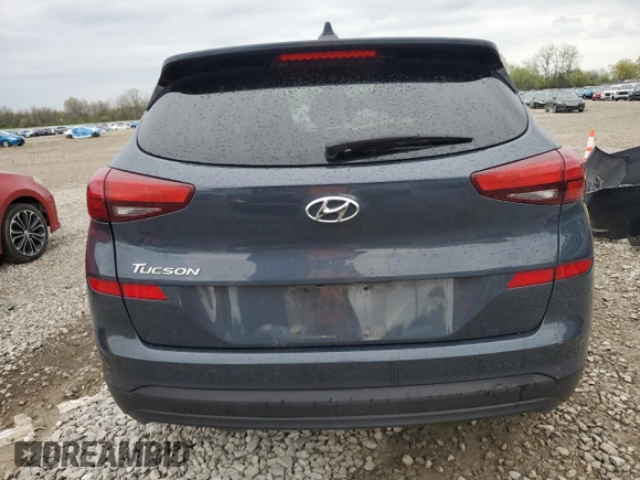 2019 Hyundai Tucson SE with VIN KM8J23A44KU979353, listed as a Copart auction lot 54005325 with 29,414 mi miles and Salvage Title. Bid and sale history available at carsss.com. Image 6.